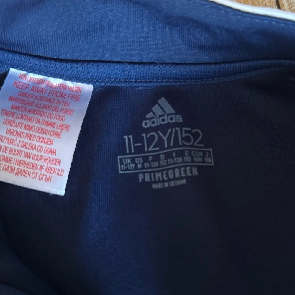 adidas FC Girondins Bordeaux 1/4 Zip Training Top⚽️ ~ M (11/12)
